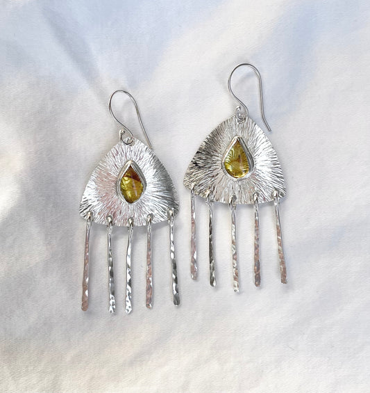 Mexican Amber Earrings