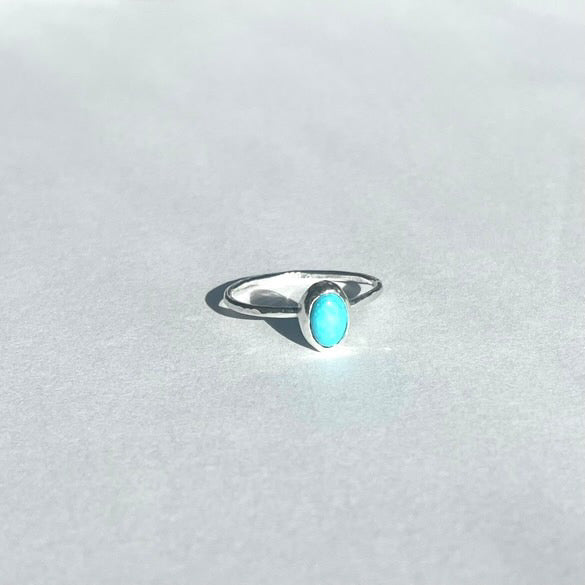 Turquoise and Sterling Silver Ring