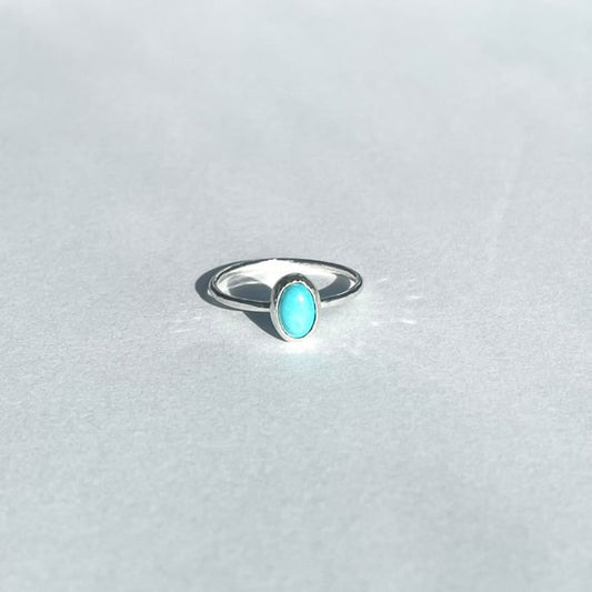 Turquoise and Sterling Silver Ring