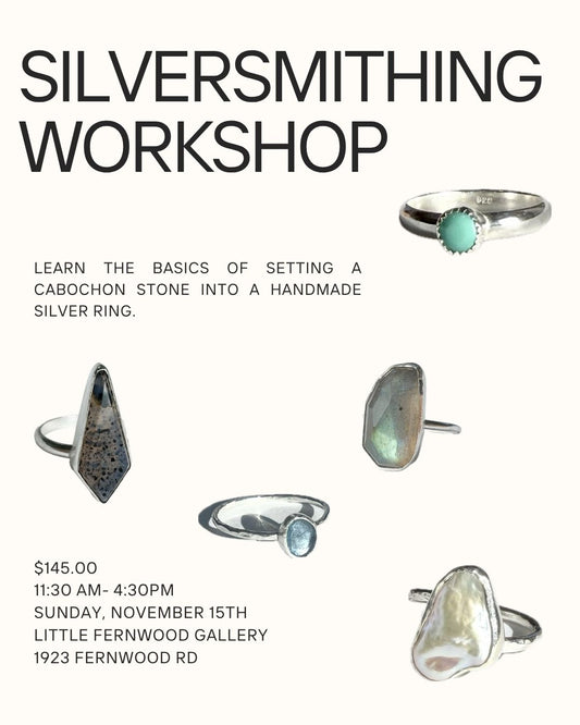 SILVERSMITHING WORKSHOP